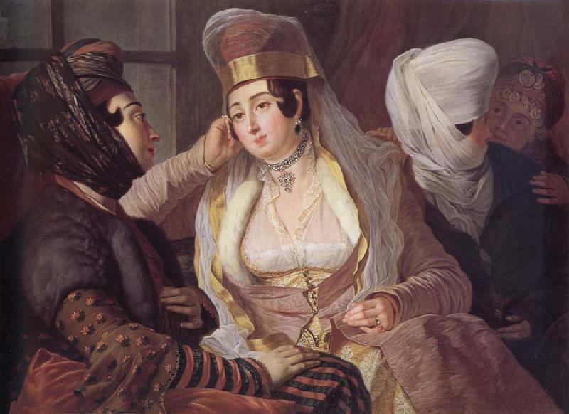 Antoine de Favray Maltese Women Sweden oil painting art